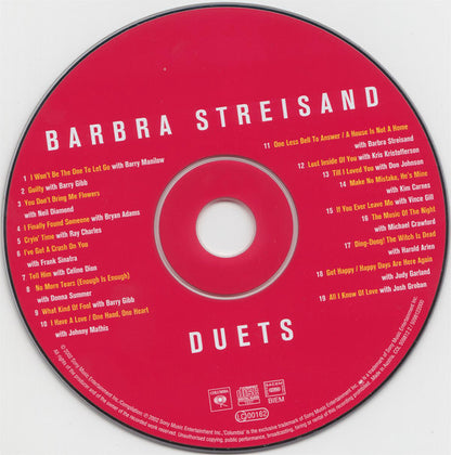 Barbra Streisand : Duets (CD, Comp)