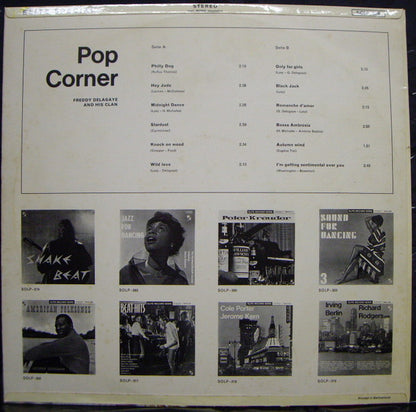 Freddy Delagaye and His Clan : Pop Corner (LP)