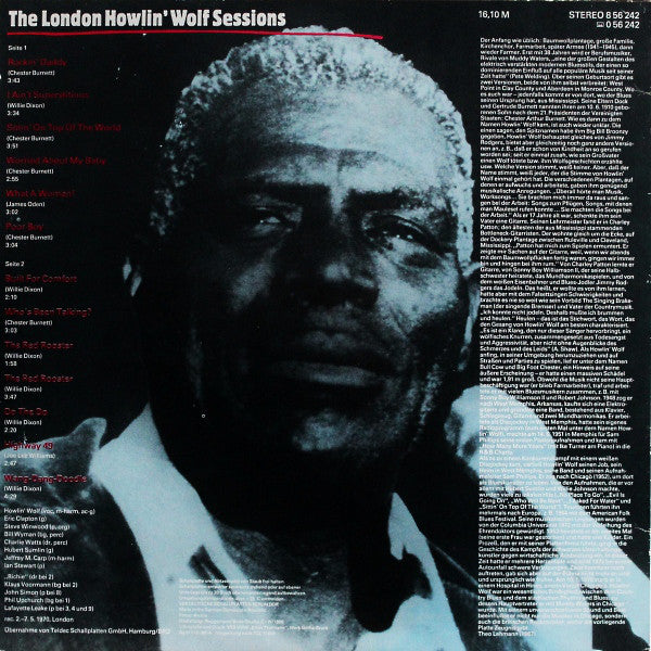 Howlin' Wolf : The London Howlin' Wolf Sessions (LP, Album, RE)