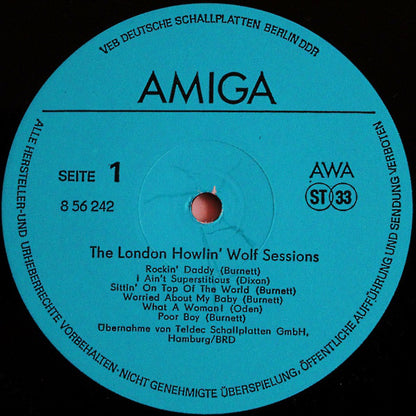 Howlin' Wolf : The London Howlin' Wolf Sessions (LP, Album, RE)