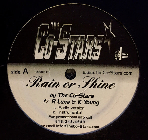 Co-Stars : Rain Or Shine  (12", Single)