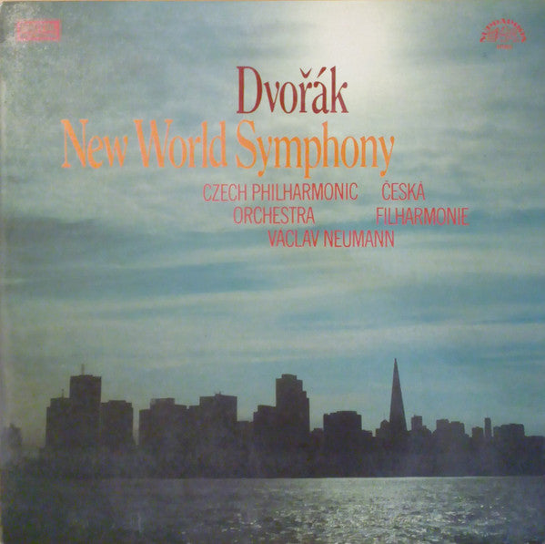 Antonín Dvořák - The Czech Philharmonic Orchestra, Václav Neumann : New World Symphony (LP, RP)