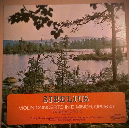 Jean Sibelius : Violin Concerto In D Minor (LP)