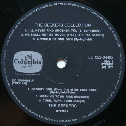 The Seekers : The Seekers Collection (LP, Comp)