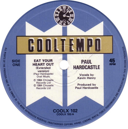 Paul Hardcastle : Eat Your Heart Out (12", Single)