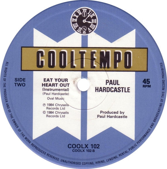 Paul Hardcastle : Eat Your Heart Out (12", Single)