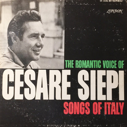 Cesare Siepi : The Romantic Voice - Songs Of Italy (LP)