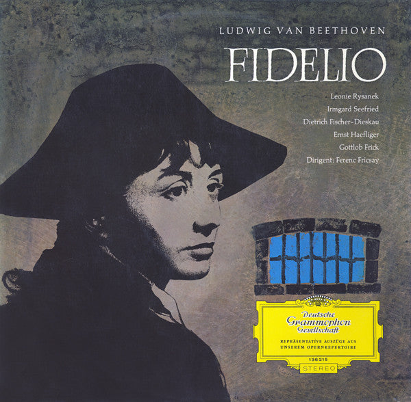 Ludwig van Beethoven, Leonie Rysanek, Irmgard Seefried, Dietrich Fischer-Dieskau, Ernst Haefliger, Gottlob Frick, Ferenc Fricsay : Fidelio (LP, RE)