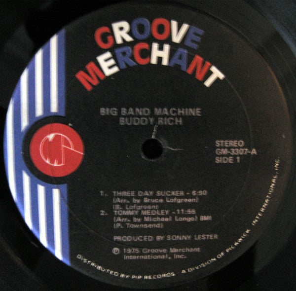 Buddy Rich : Big Band Machine (LP, Album, Gat)