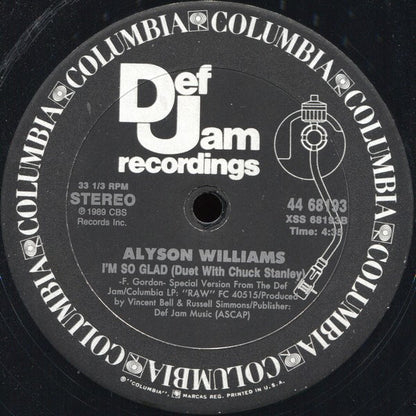 Alyson Williams : Sleep Talk (12", Single)