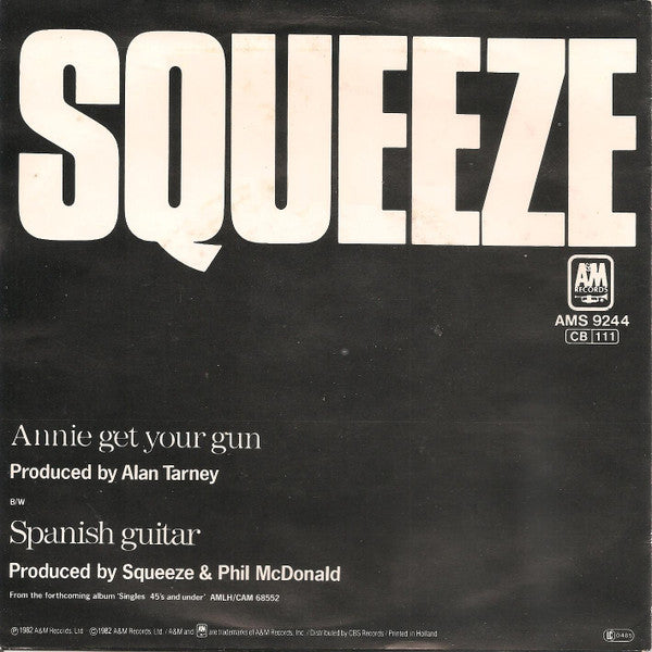 Squeeze (2) : Annie Get Your Gun (7", Single)