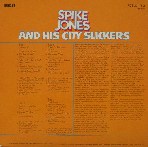 Spike Jones And His City Slickers : Spike Jones Murders Them All (2xLP, Comp, RP)