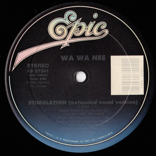 Wa Wa Nee : Stimulation (12")