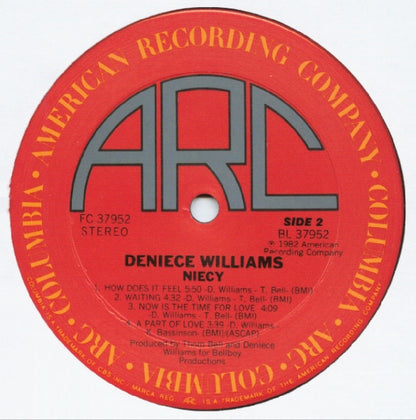 Deniece Williams : Niecy (LP, Album, Ter)