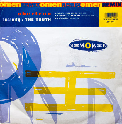 Obertron : Insanity: The Truth (12")