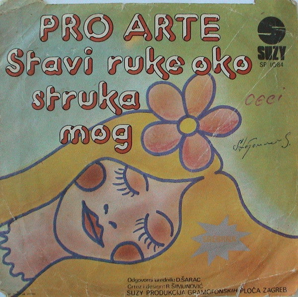 Pro Arte (2) : Jedna Mala Plava (7", Single, RE)