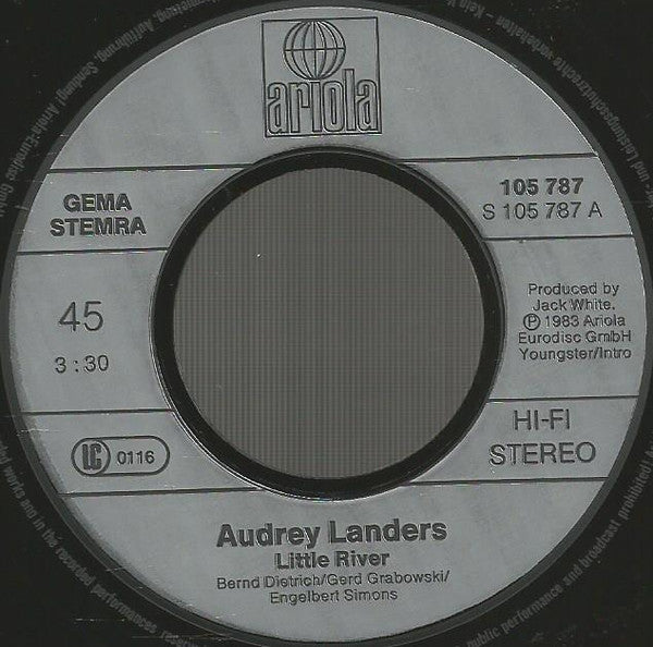 Audrey Landers : Little River (7", Single)