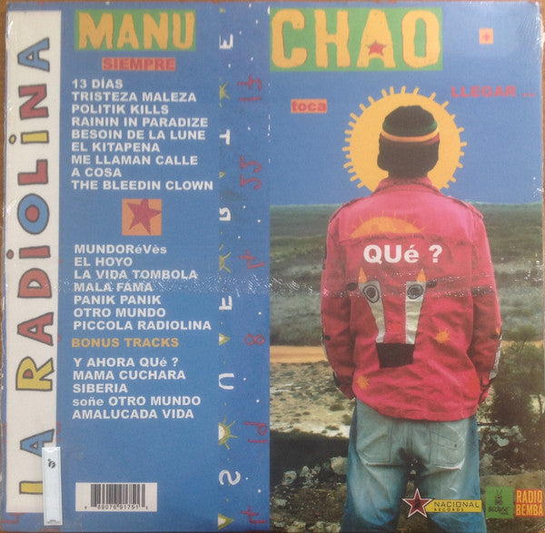 Manu Chao : La Radiolina (2xLP, Album, Gat)