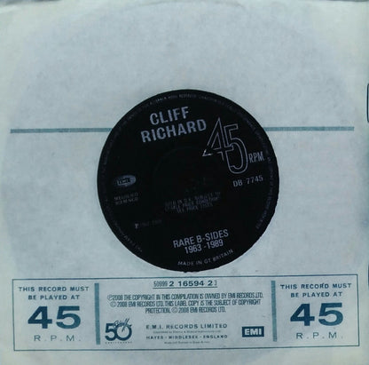 Cliff Richard : Rare B-Sides 1963-1989 (CDr, Comp, Unofficial)