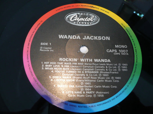 Wanda Jackson : Rockin' With Wanda (LP, Comp, Mono, RE)