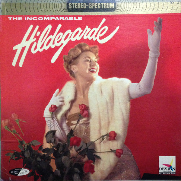 Hildegarde : The Incomparable Hildegarde (LP, Album)