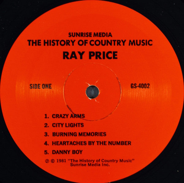 Ray Price : A Collection Of His Greatest Hits (LP, Comp)