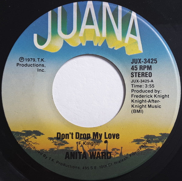 Anita Ward : Don't Drop My Love (7", Single)