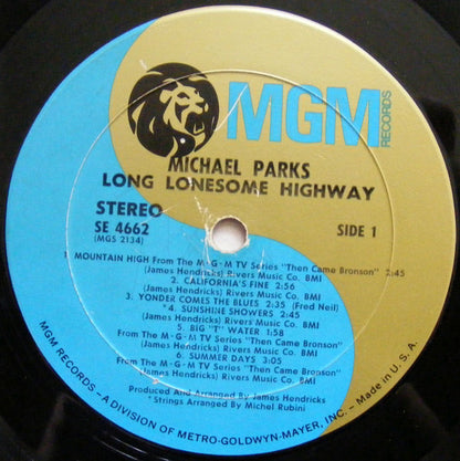 Michael Parks (3) : Long Lonesome Highway (LP, Album, Wad)