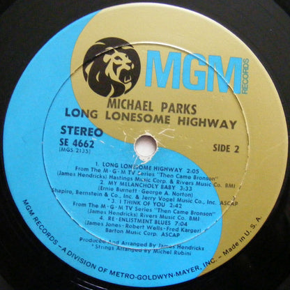 Michael Parks (3) : Long Lonesome Highway (LP, Album, Wad)