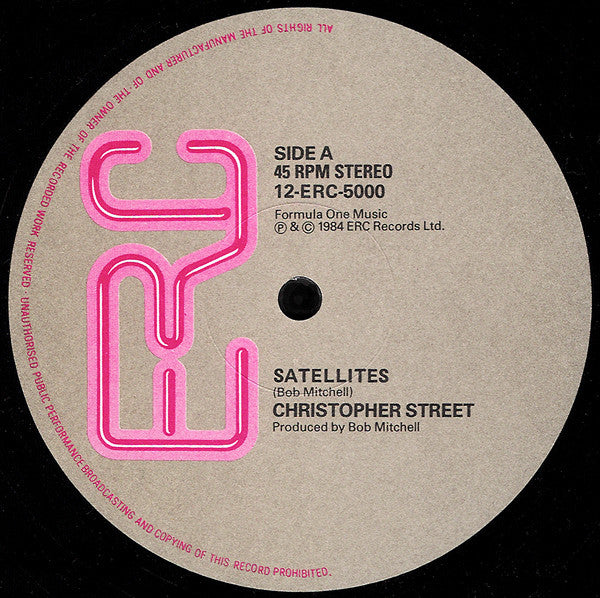 Christopher Street : Satellites (12", Maxi)