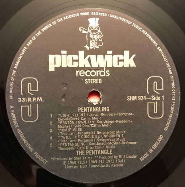 Pentangle : Pentangling (LP, Comp)