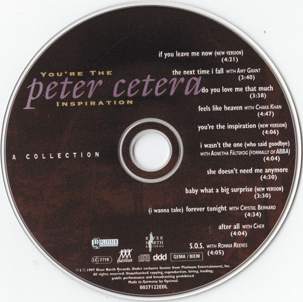 Peter Cetera : You're The Inspiration: A Collection (CD, Comp)