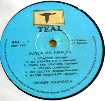 Smokey Haangala : Aunka Ma Kwacha (LP, Album)