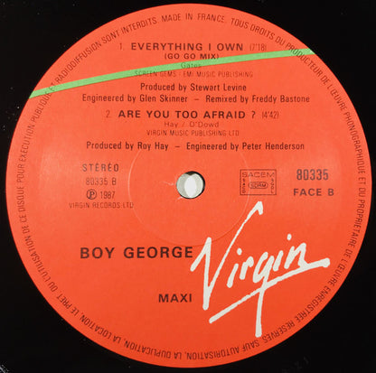 Boy George : Sold (12")