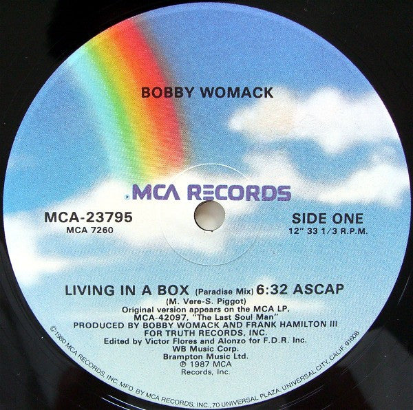 Bobby Womack : Living In A Box (12")