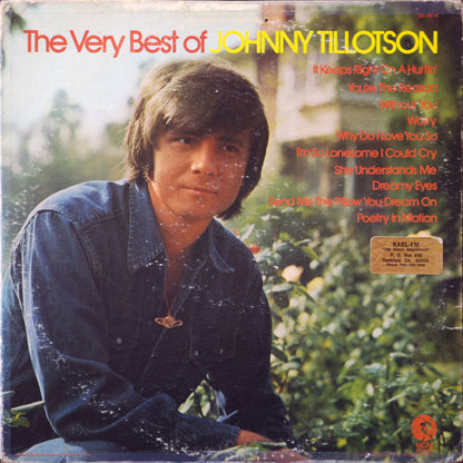 Johnny Tillotson : The Very Best Of Johnny Tillotson (LP, Comp, Promo)