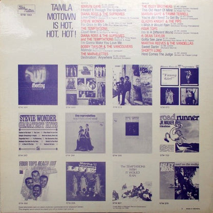 Various : Tamla Motown Is Hot, Hot, Hot! (LP, Comp, Promo)