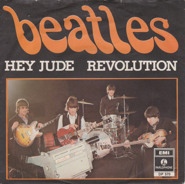 The Beatles : Hey Jude / Revolution (7", Single, Ban)