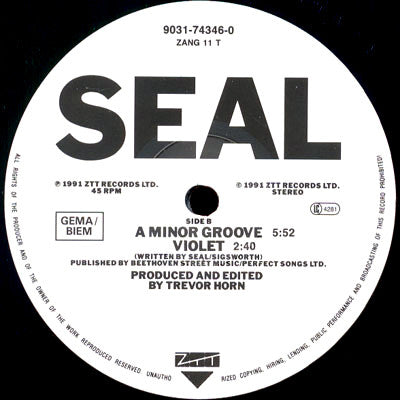 Seal : Future Love EP (12", EP)