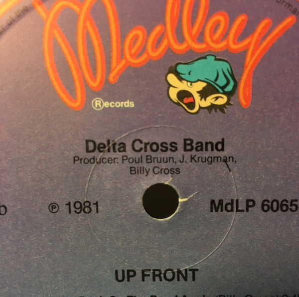 Delta-Cross Band : Up Front (LP, Album)