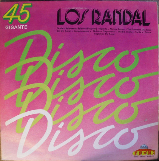 Los Randal : Disco (12")