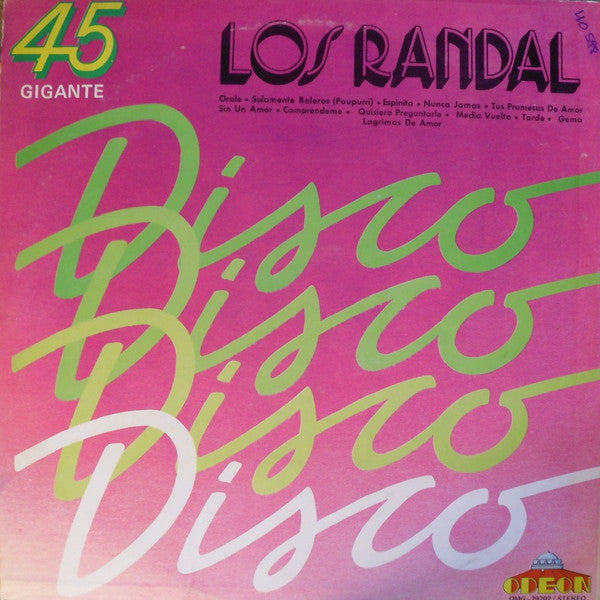 Los Randal : Disco (12")