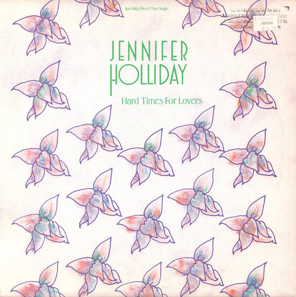 Jennifer Holliday : Hard Times For Lovers (12")