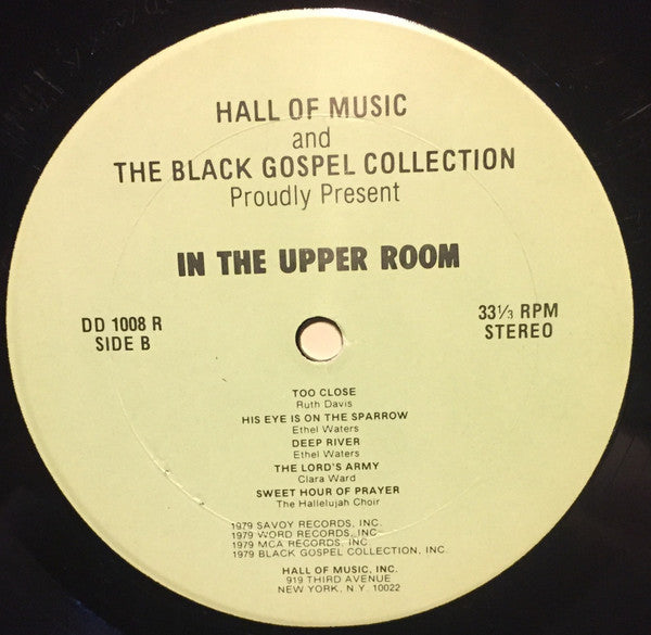 Various : In The Upper Room (LP, Comp)