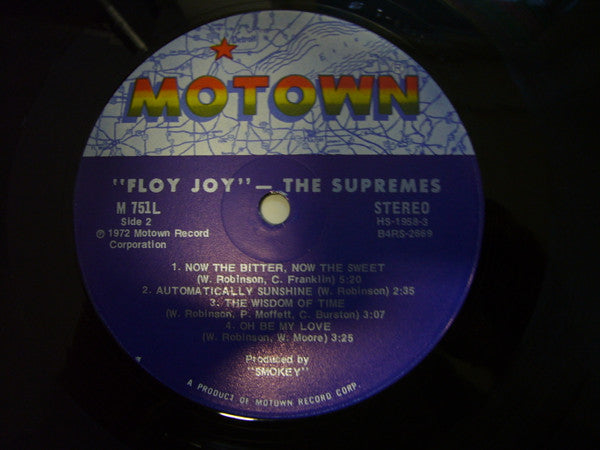 The Supremes : Floy Joy (LP, Album)