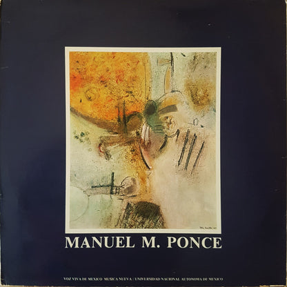 Manuel María Ponce Cuéllar : Manuel M. Ponce  (LP, Album)