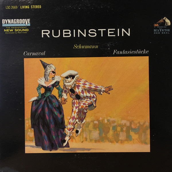 Arthur Rubinstein - Robert Schumann : Carnaval / Fantasiestücke (LP, Sha)