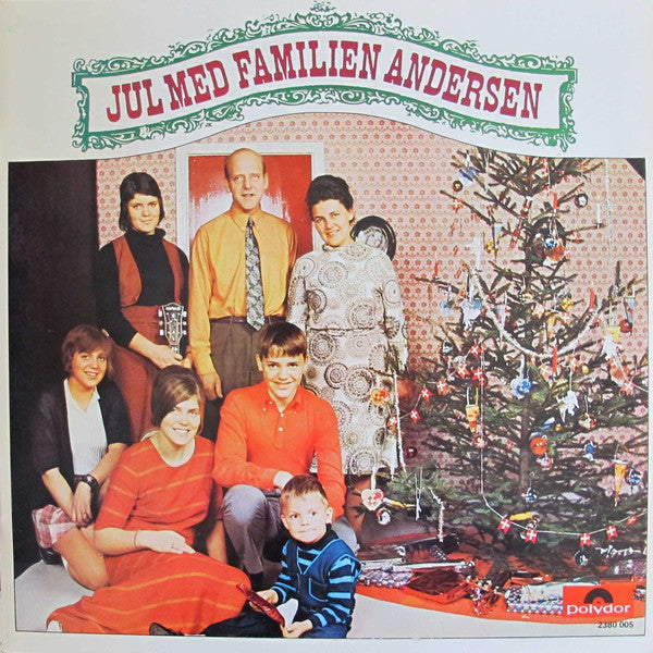 Familien Andersen : Jul Med Familien Andersen (LP, Album, Mono)