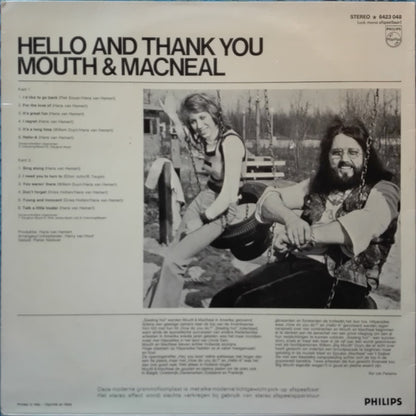 Mouth & MacNeal : Hello And Thank You (LP, Album)