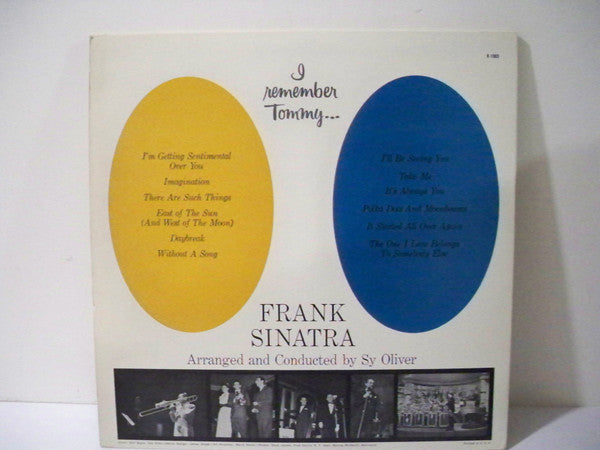 Frank Sinatra : I Remember Tommy (LP, Album, Mono, Gat)